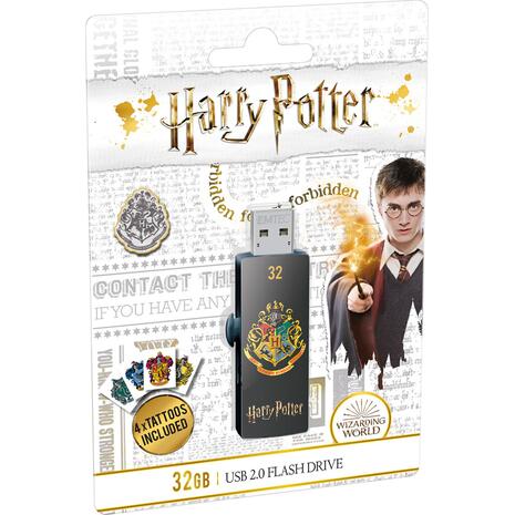 Flash Drive EMTEC 2.0 32GB M730 Harry Potter Hogwarts ECMMD32GM730HP05 - Τεχνολογία και gadgets για το σπίτι, το γραφείο και την επιχείρηση από το από το oikonomou-shop.